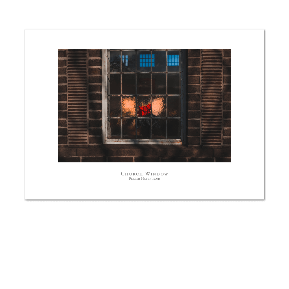 Picture of Church Window | Large Print